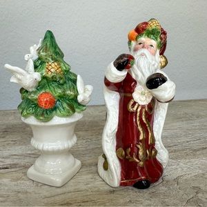 Kaldun & Bogle Santa Fruit Dove Tree Salt and Pepper Ceramic